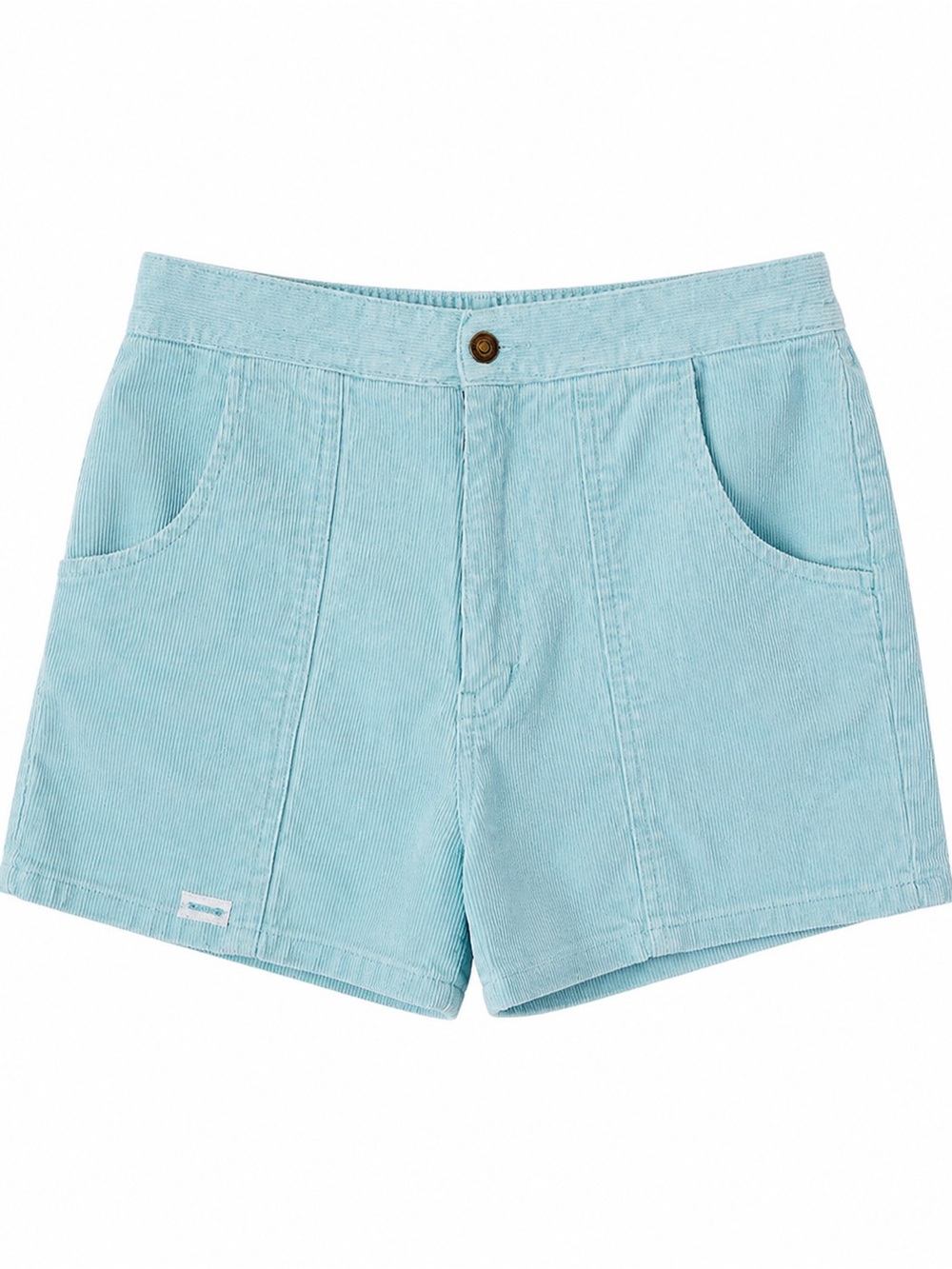70s/80s Vintage Blue Women’s Corduroy Shorts Small